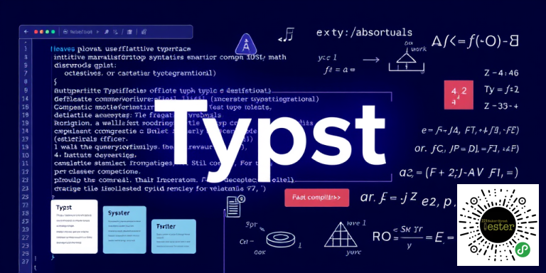 今日收揽65星 Typst：告别 LaTeX 劝退，试试这个现代排版新星
