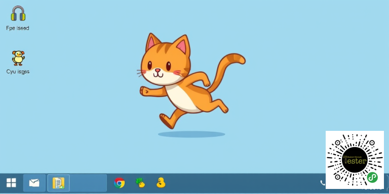 累计收揽8413星 RunCat 365：在你的Windows任务栏养只“跑酷猫”！