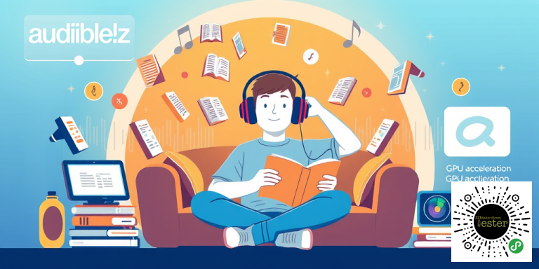 狂揽4842星 Audiblez：将你的电子书变为高品质有声读物，支持GUI与CUDA加速！